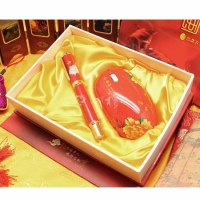 中国红两件套（无线鼠标+陶瓷笔