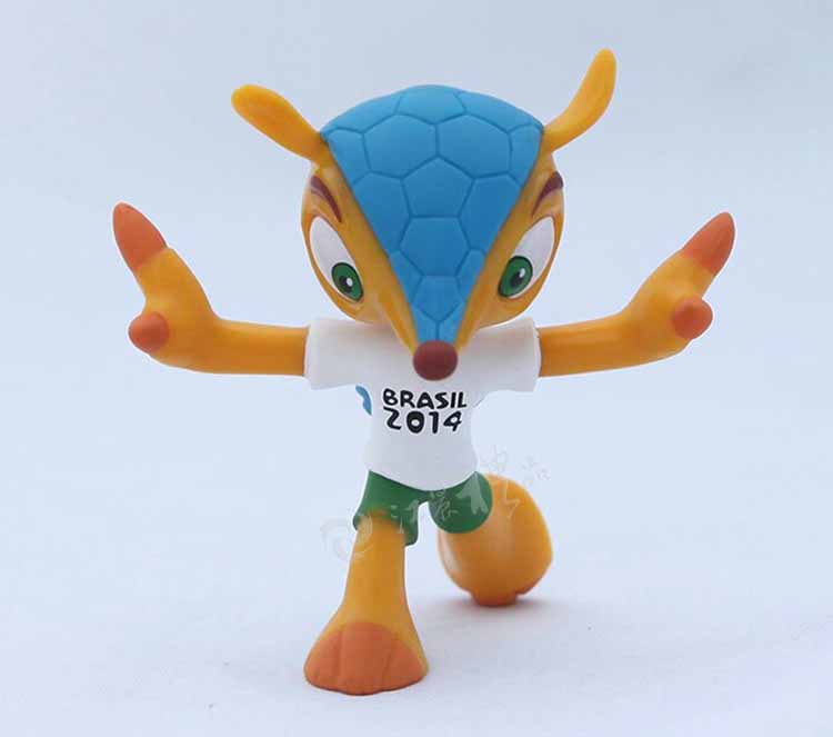 2014年世界杯福来哥3D玩偶